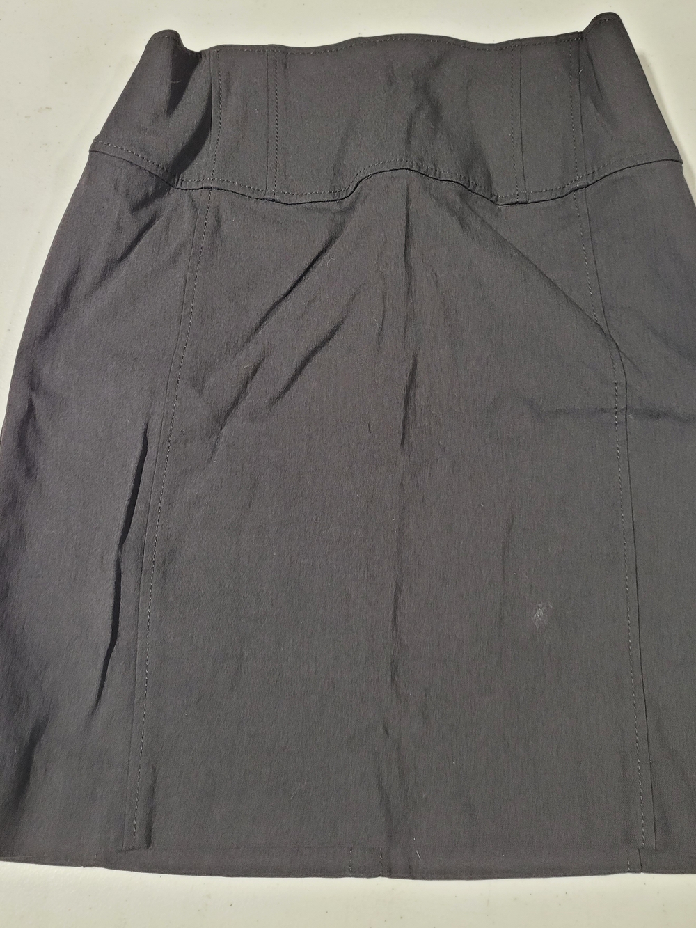Express Charcoal Black Pencil Skirt